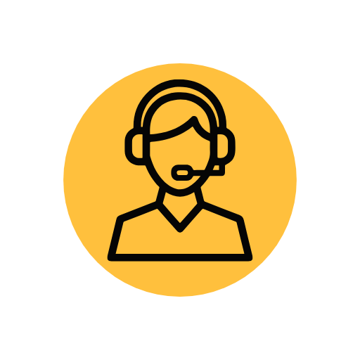 Icono de soporte al cliente del servicio técnico solar de Solarman en Andalucía