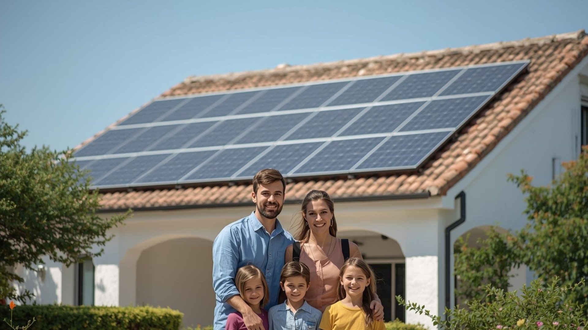 Instalación nueva de placas solares fotovoltaicas para autoconsumo y viviendas aisladas realizada por técnicos especializados.