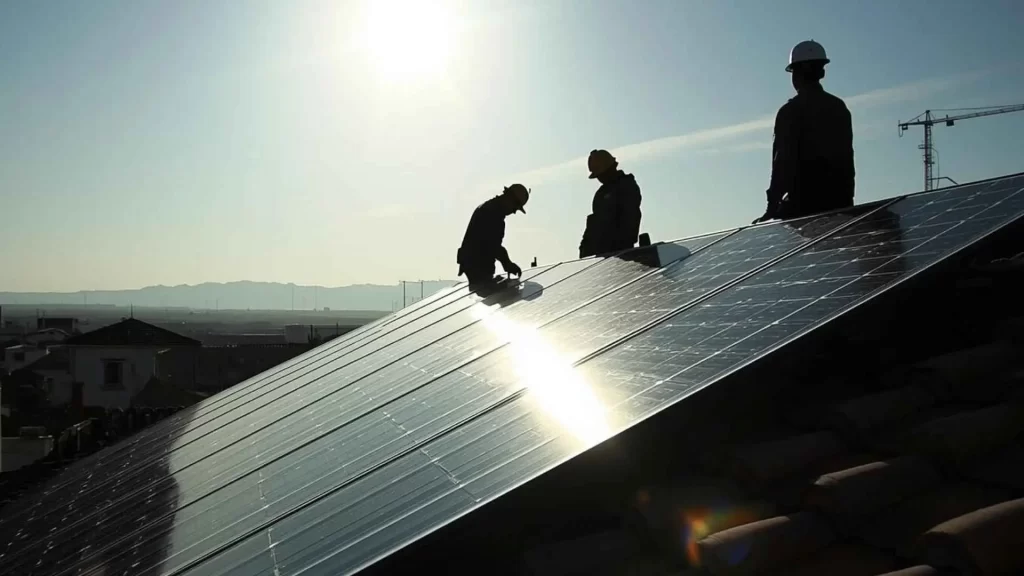 Mantenimiento de instalación fotovoltaica